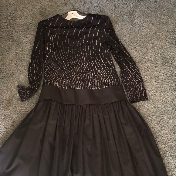 Patra Dresses & Skirts - Evening Dress with Sequin Top and Full Black Skirt